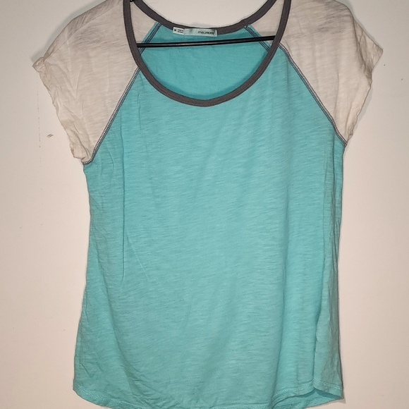 Maurices Blue Cap Sleeve Relaxed Tee - Picture 1 of 2
